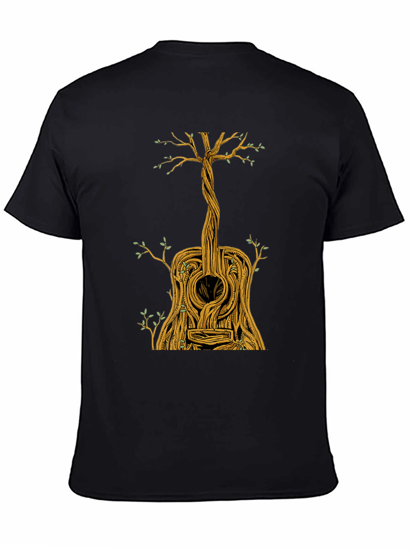 Guitar Tree Graphic Tee - Music Lovers T-Shirt