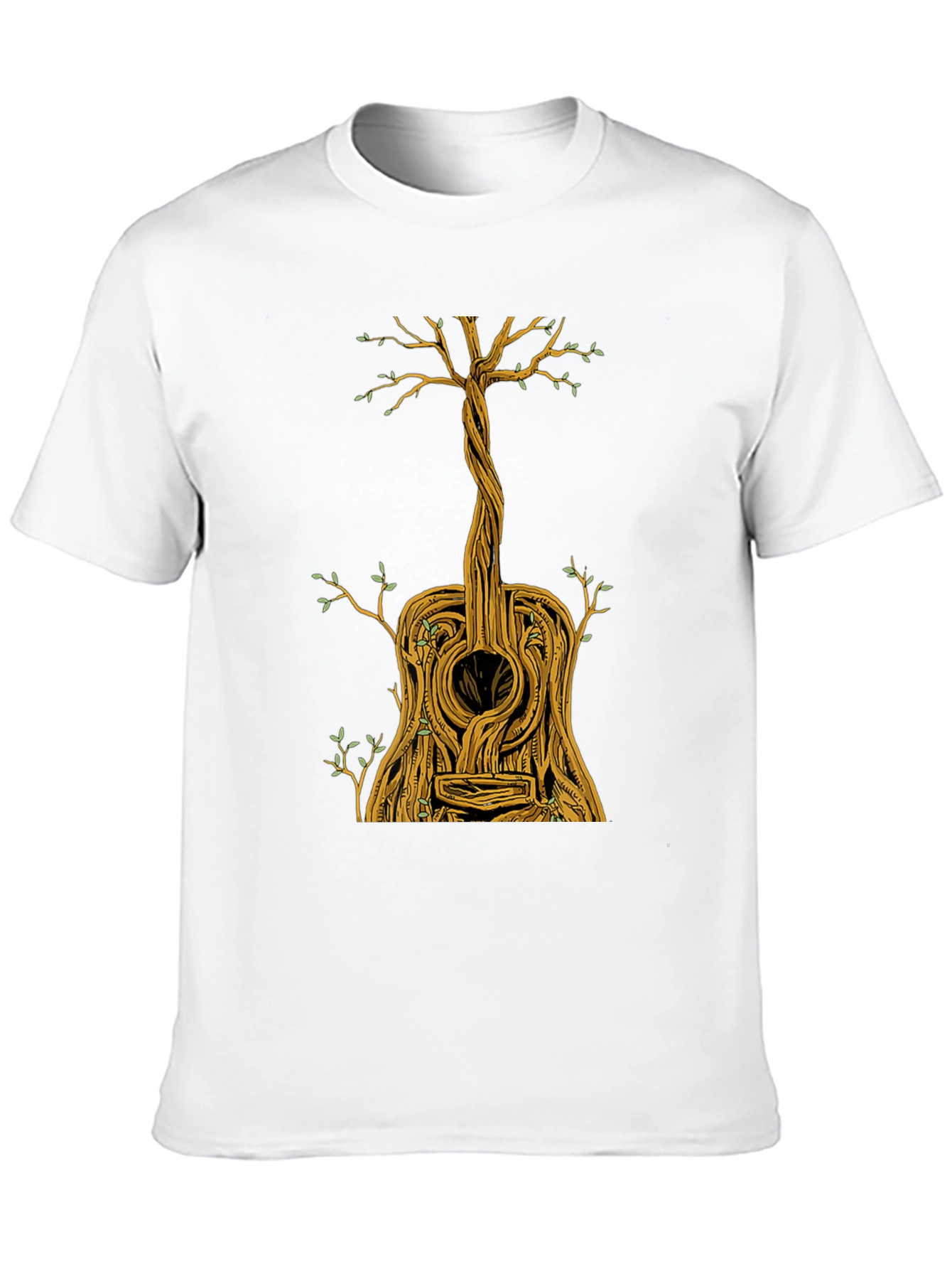 Guitar Tree Graphic Tee - Music Lovers T-Shirt