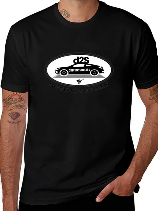 Driven 2 Succeed Black Graphic Tee