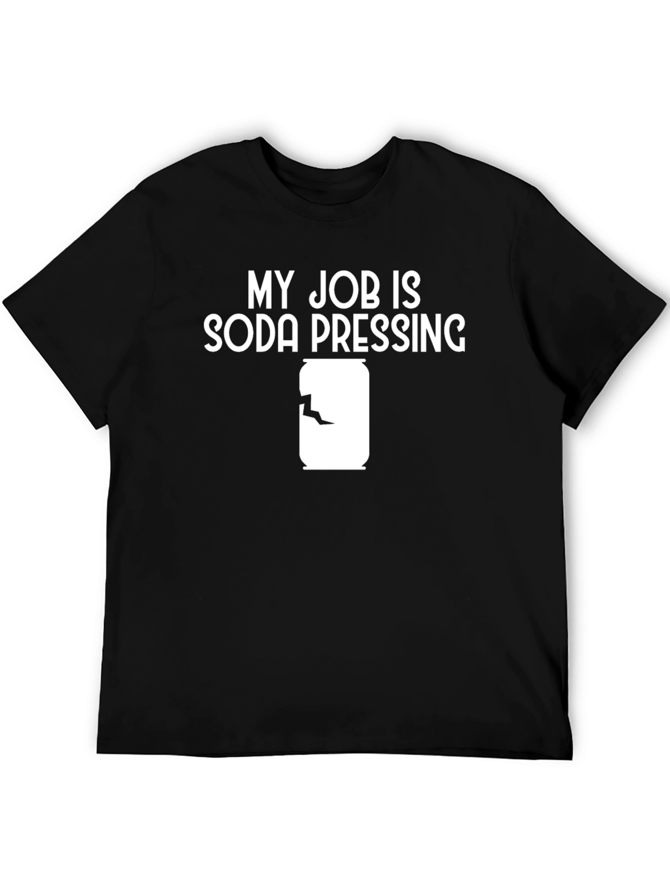 Soda Pressing Job Graphic T-Shirt