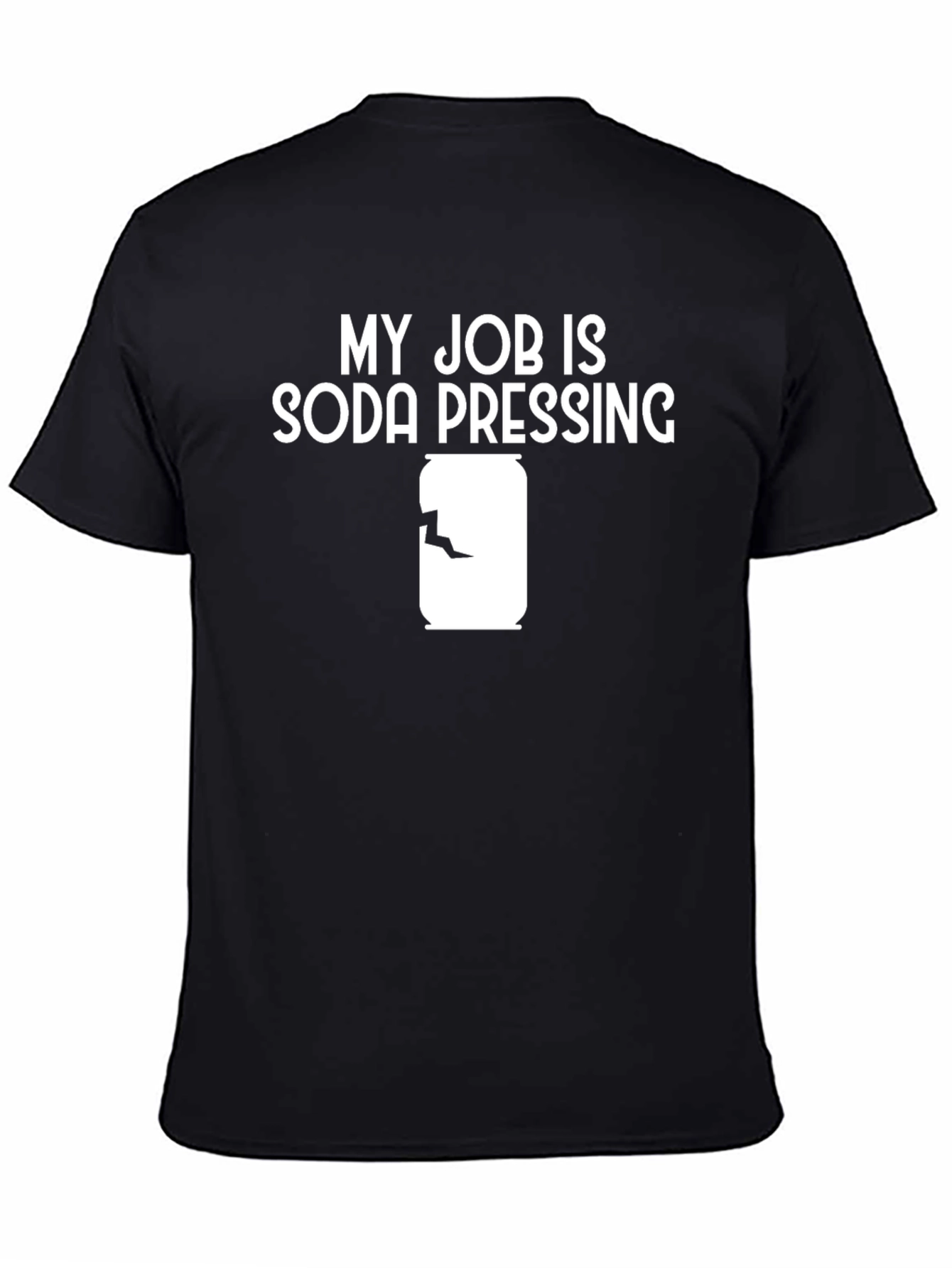Soda Pressing Job Graphic T-Shirt