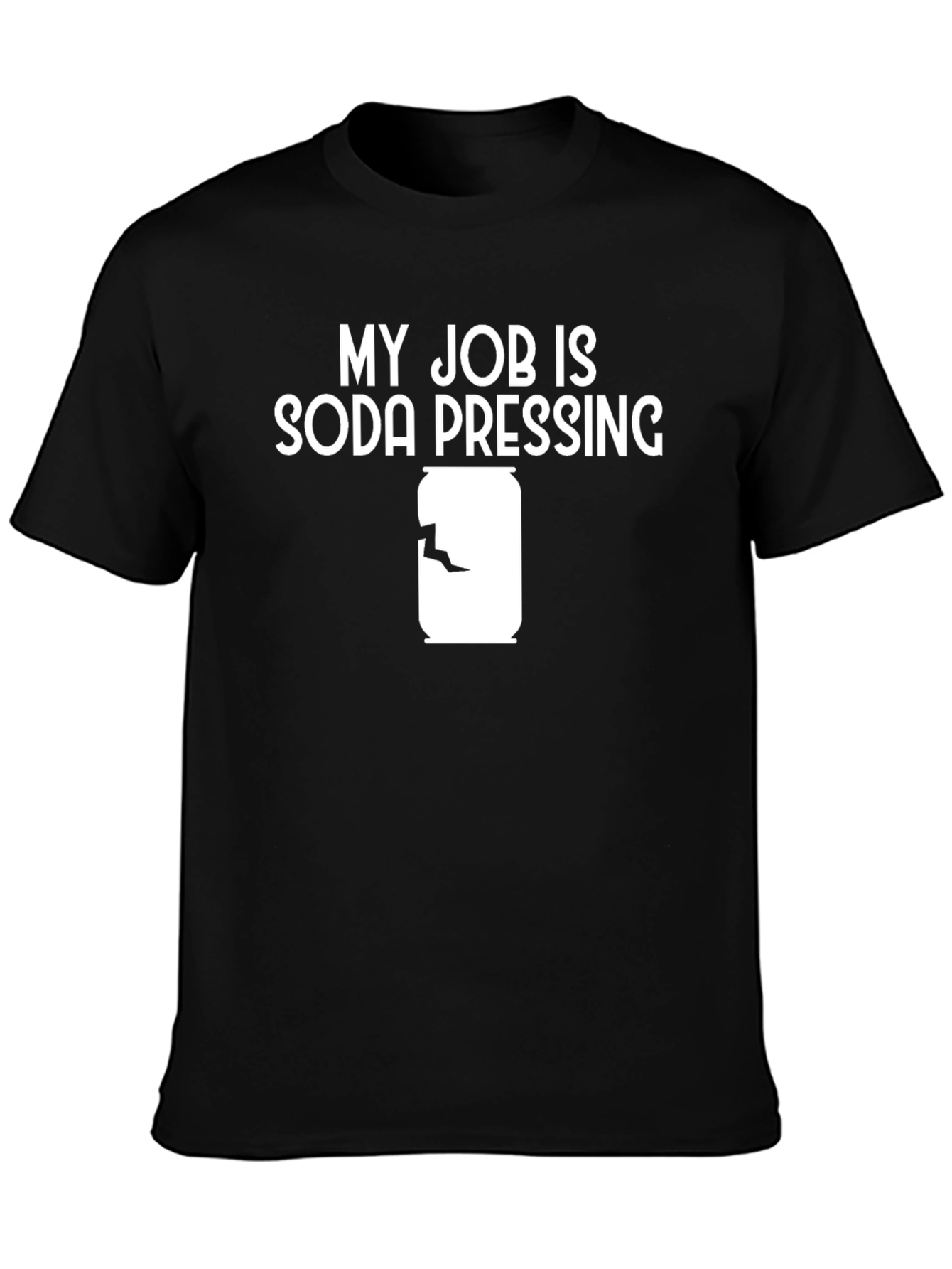 Soda Pressing Job Graphic T-Shirt