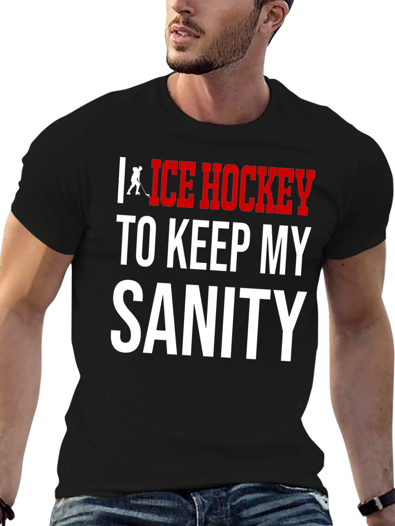 Ice Hockey Sanity T-Shirt