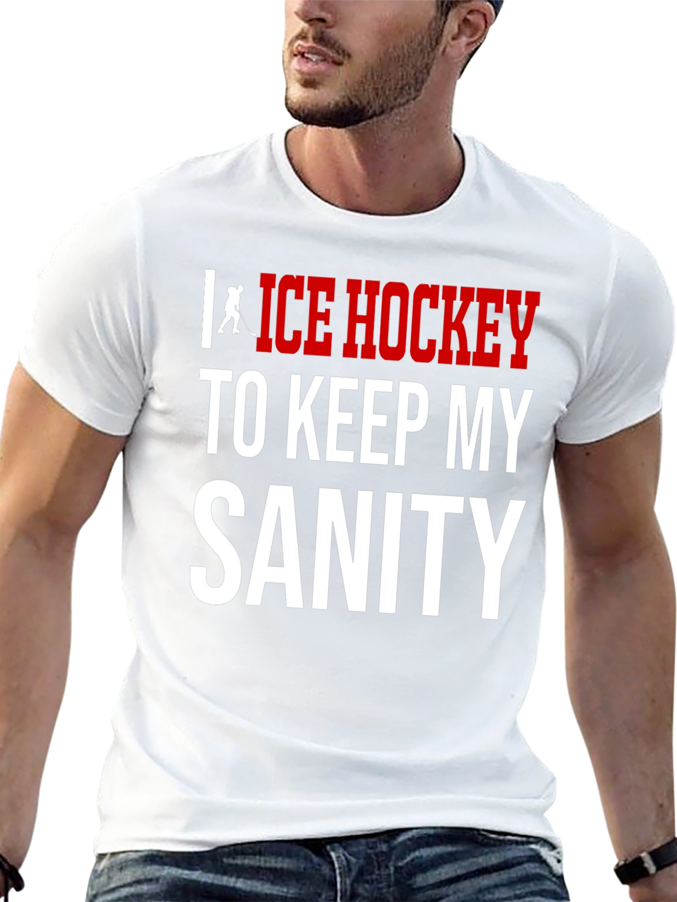 Ice Hockey Sanity T-Shirt