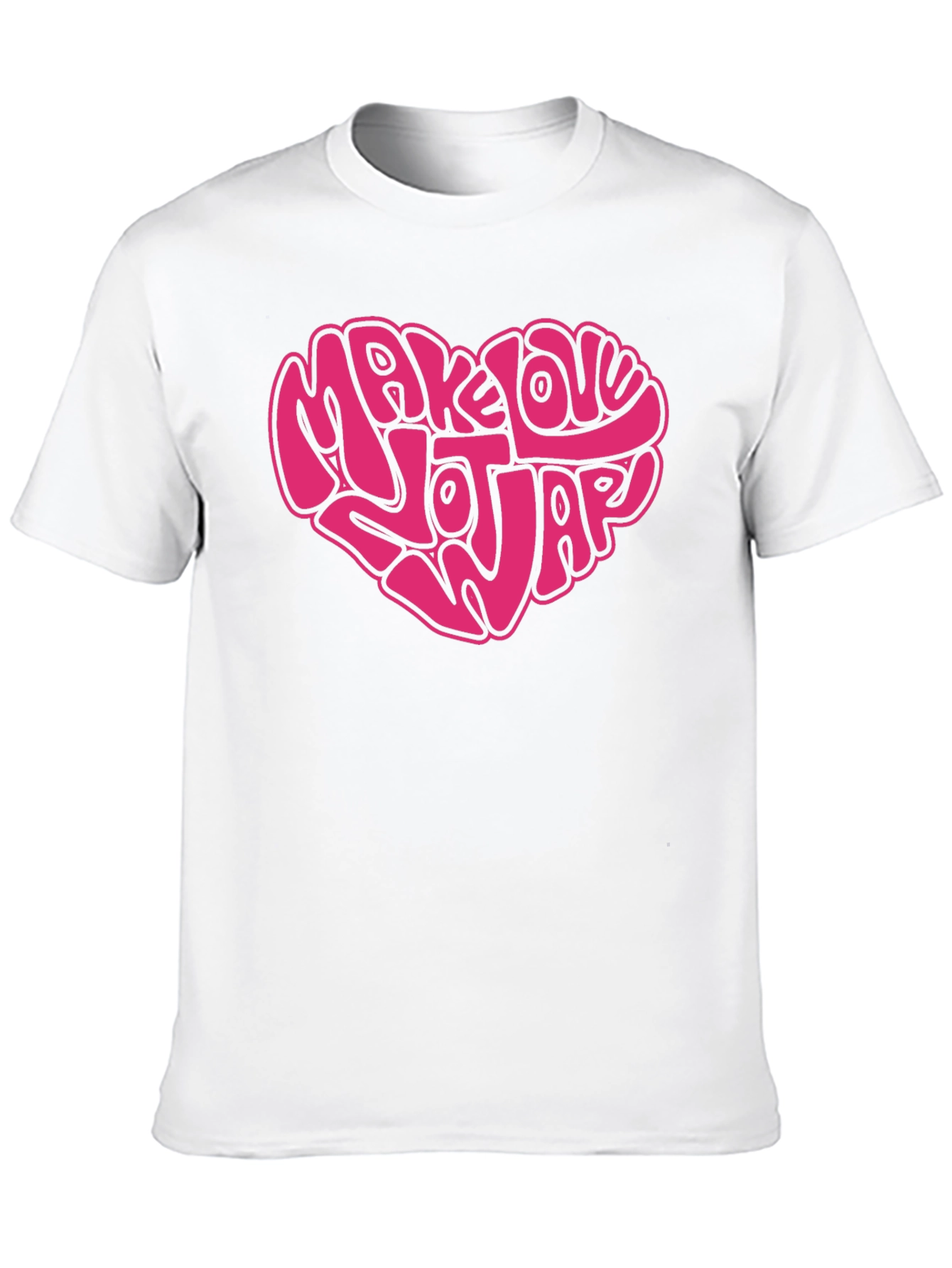 Make Love Not War Graphic T-Shirt
