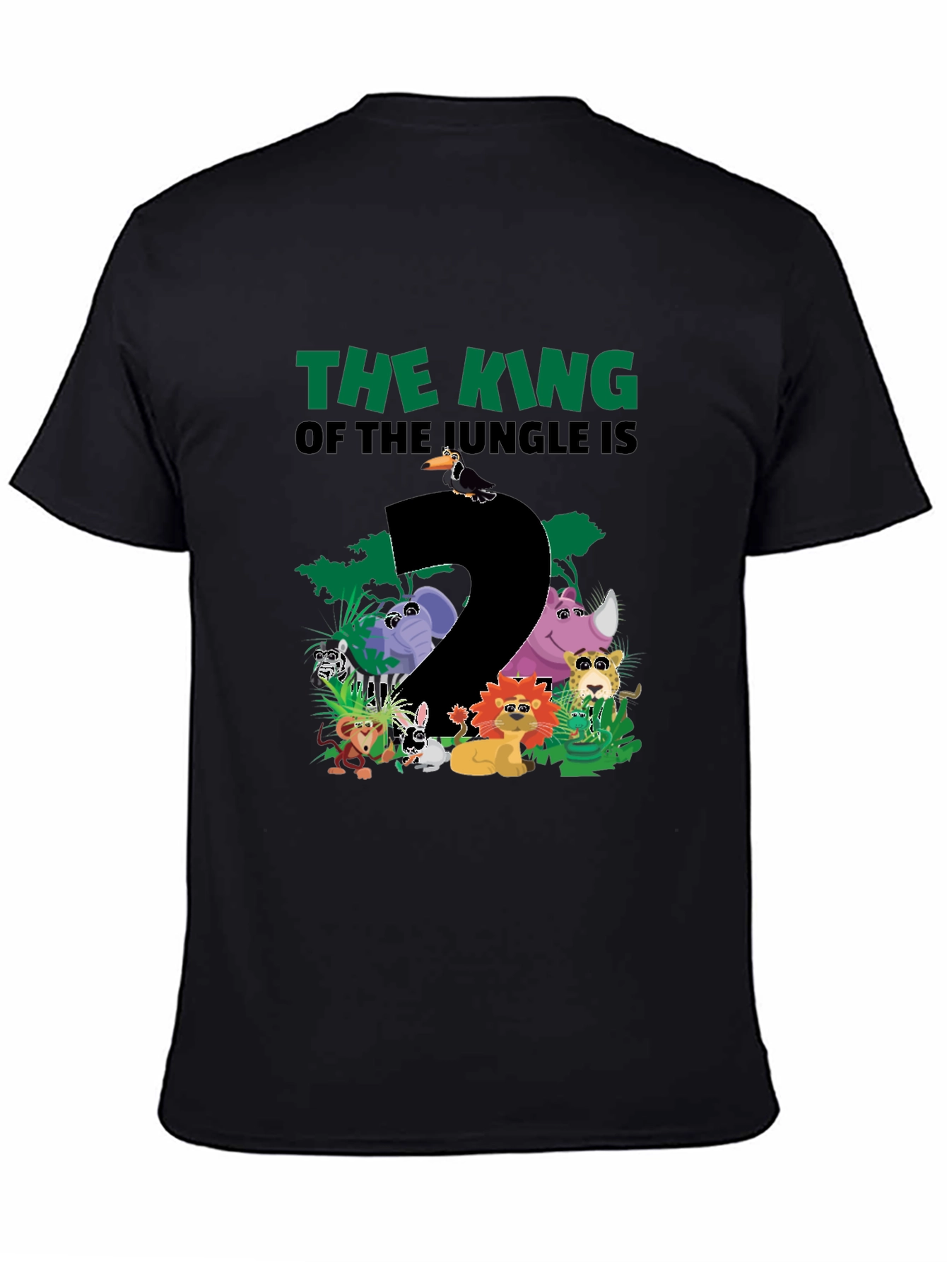 Jungle King Birthday T-Shirt - Second Birthday