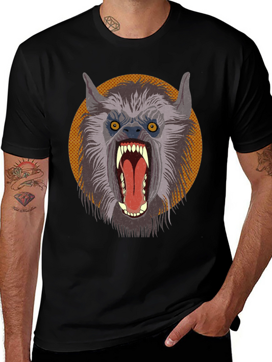 Werewolf Graphic Tee - Monster T-Shirt