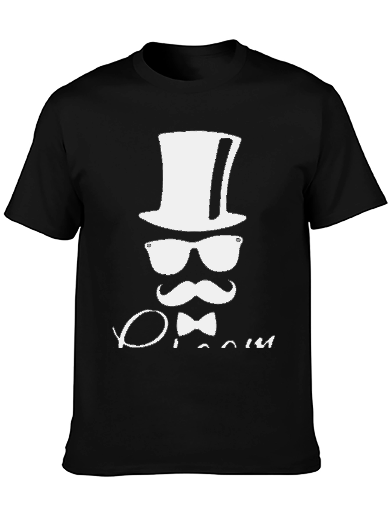 Groom Design Black T-Shirt