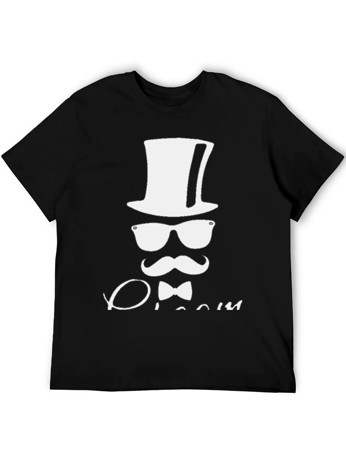 Groom Design Black T-Shirt