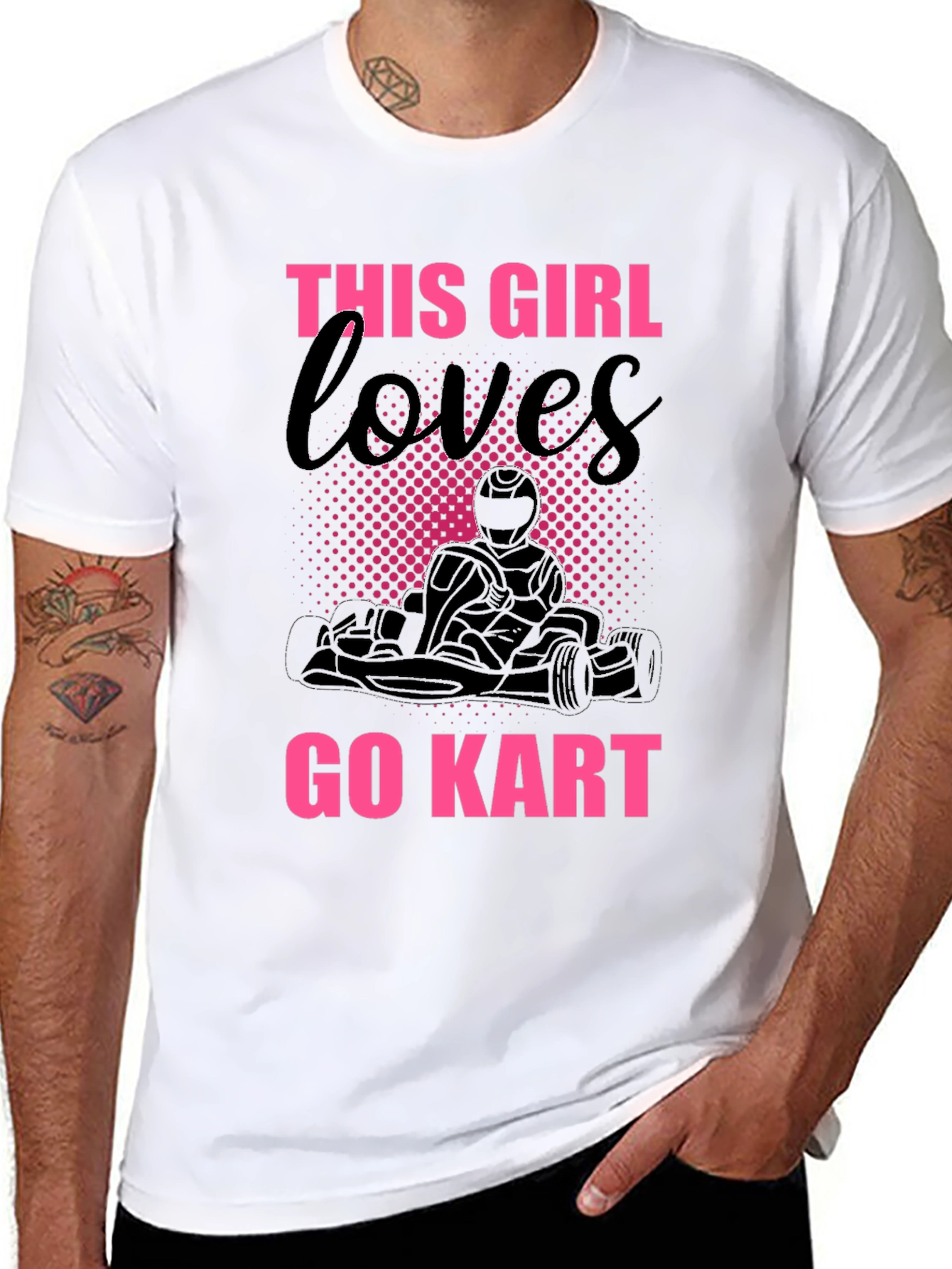 This Girl Loves Go Kart T-Shirt