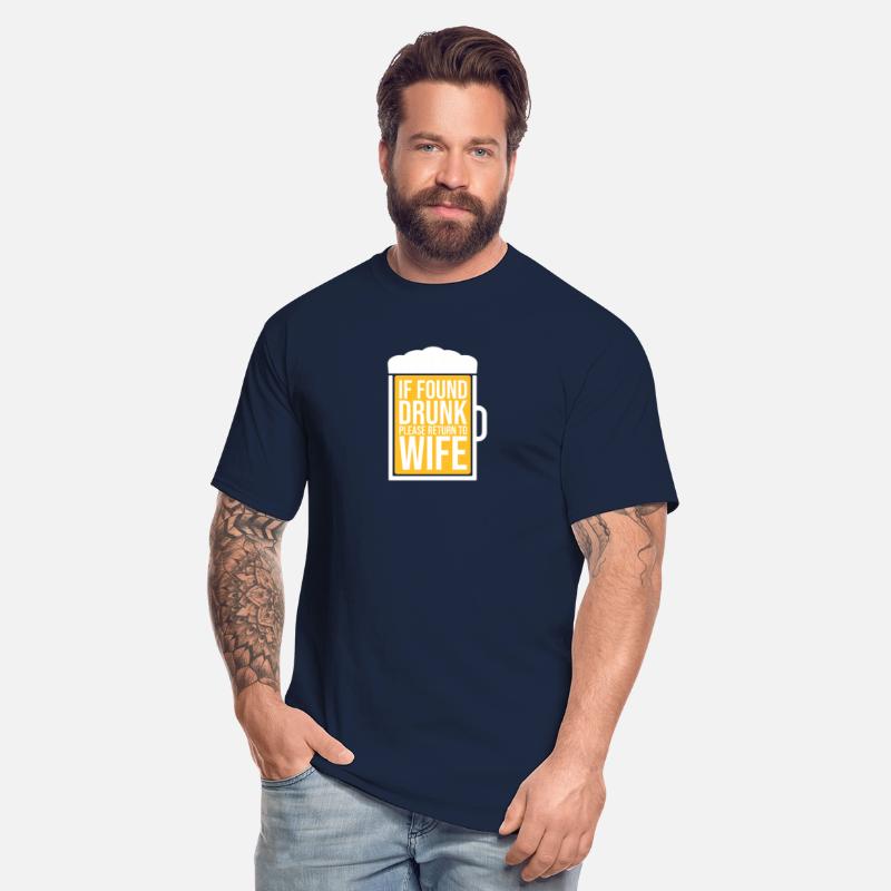 If Found Drunk Please Return To Wife Husband Beer