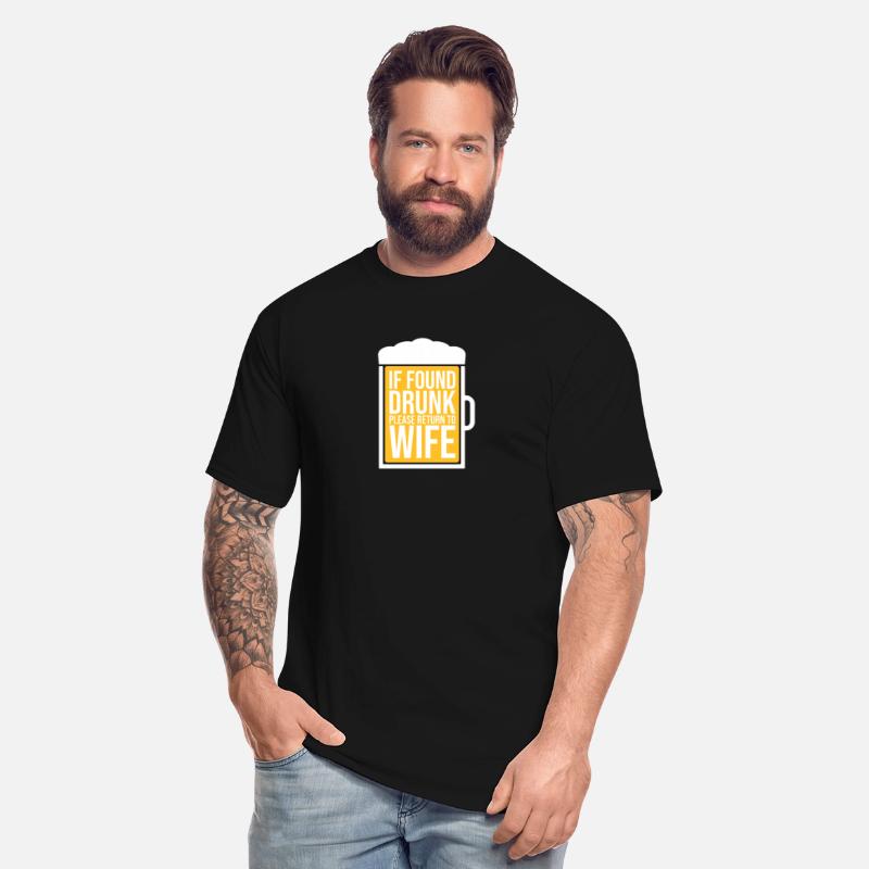If Found Drunk Please Return To Wife Husband Beer