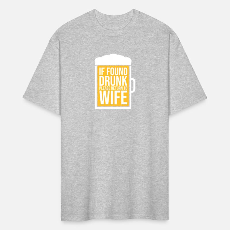 If Found Drunk Please Return To Wife Husband Beer