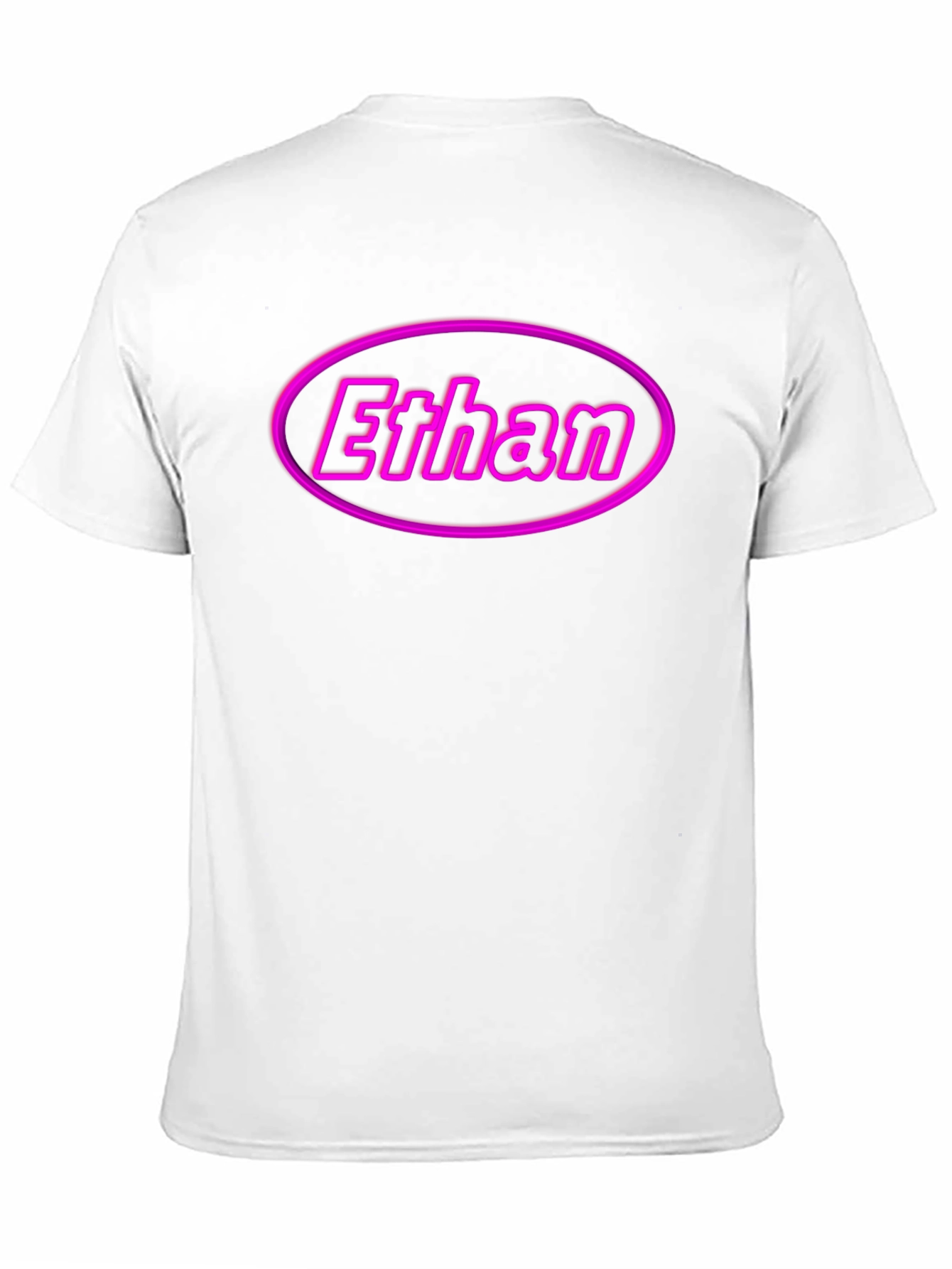 Ethan Custom Name Black T-Shirt