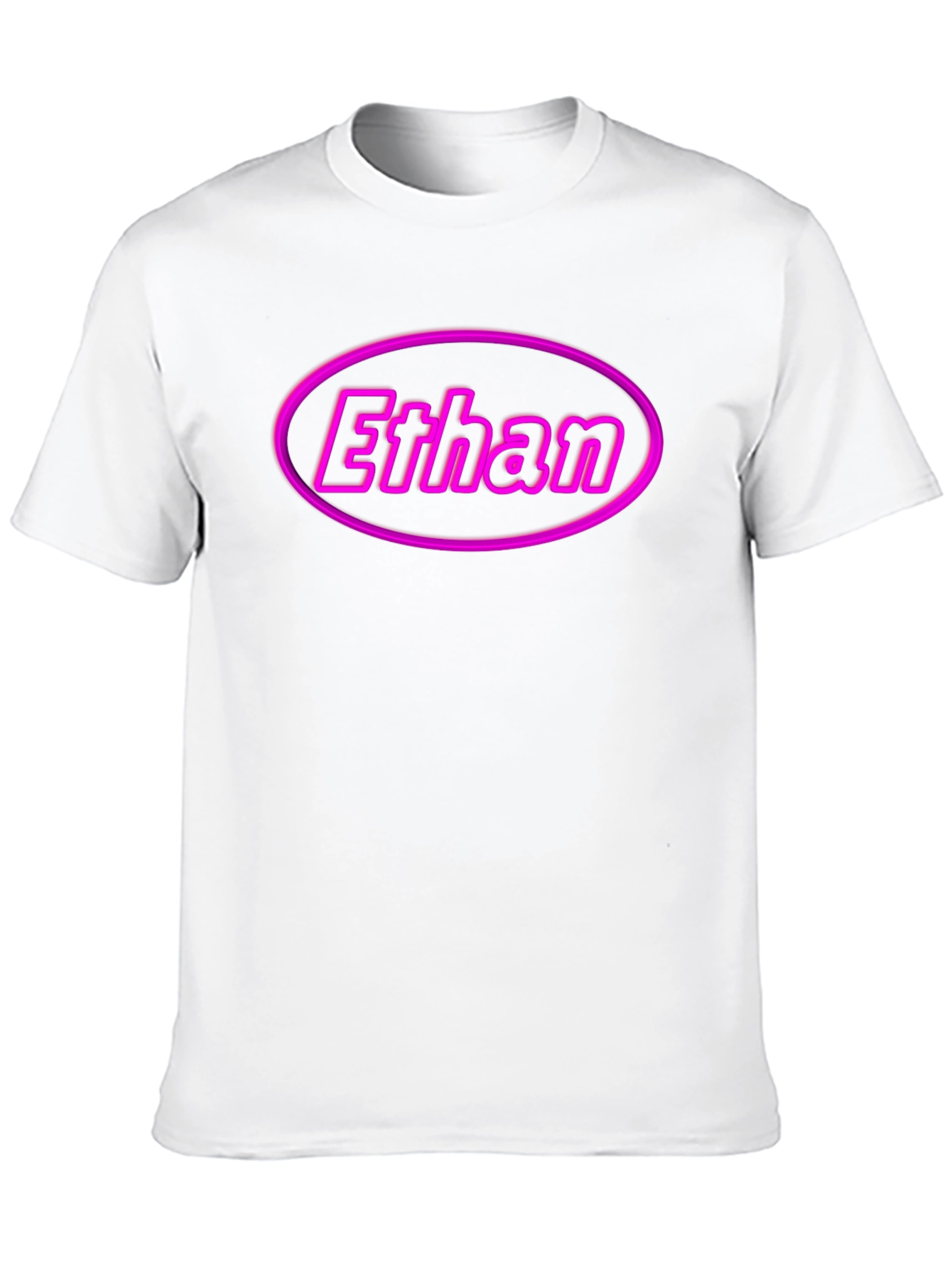 Ethan Custom Name Black T-Shirt