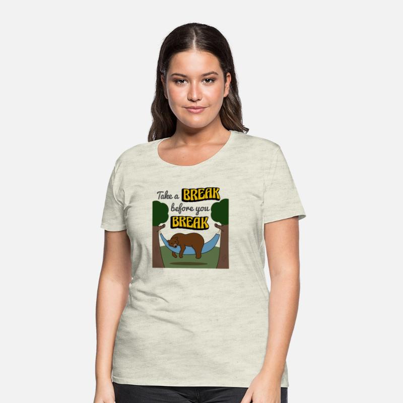 Illustration bear in hammock