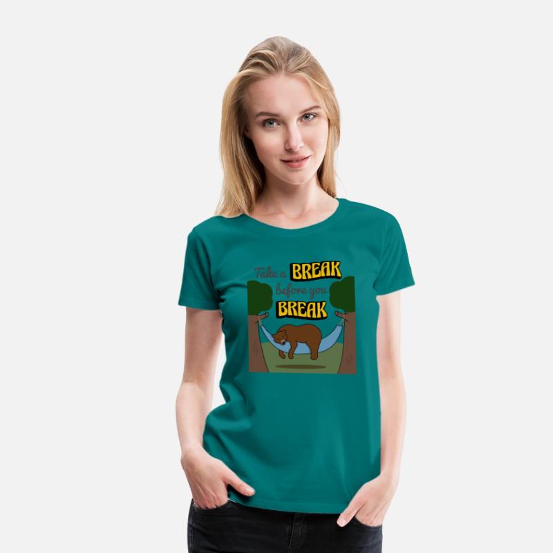 Illustration bear in hammock