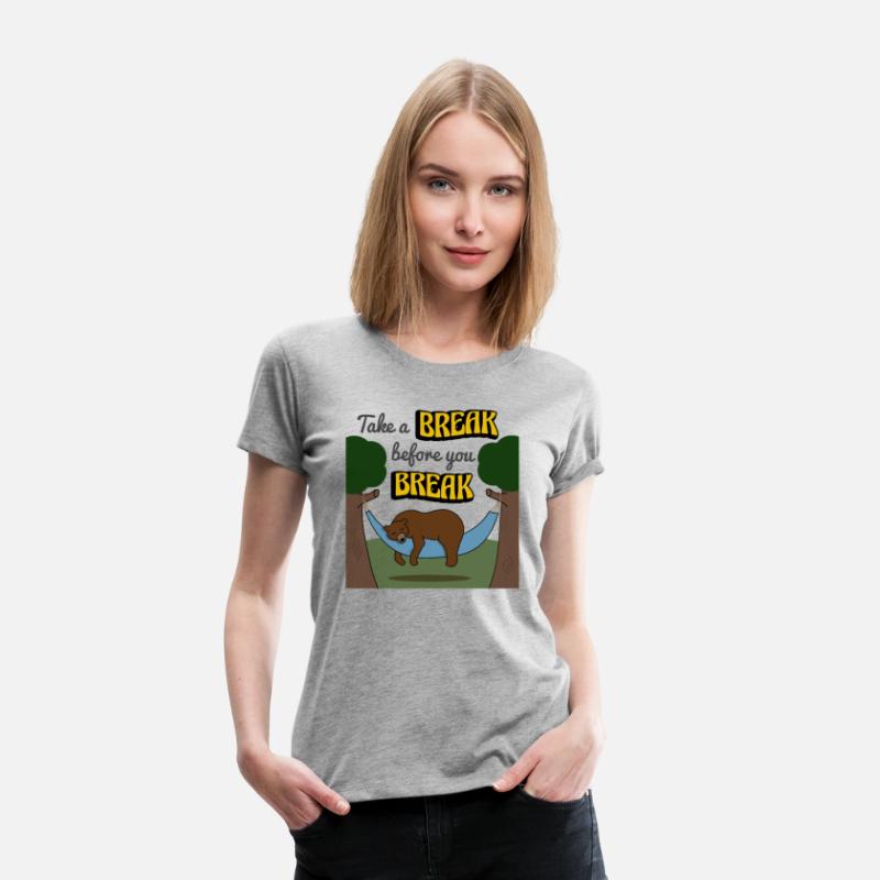 Illustration bear in hammock