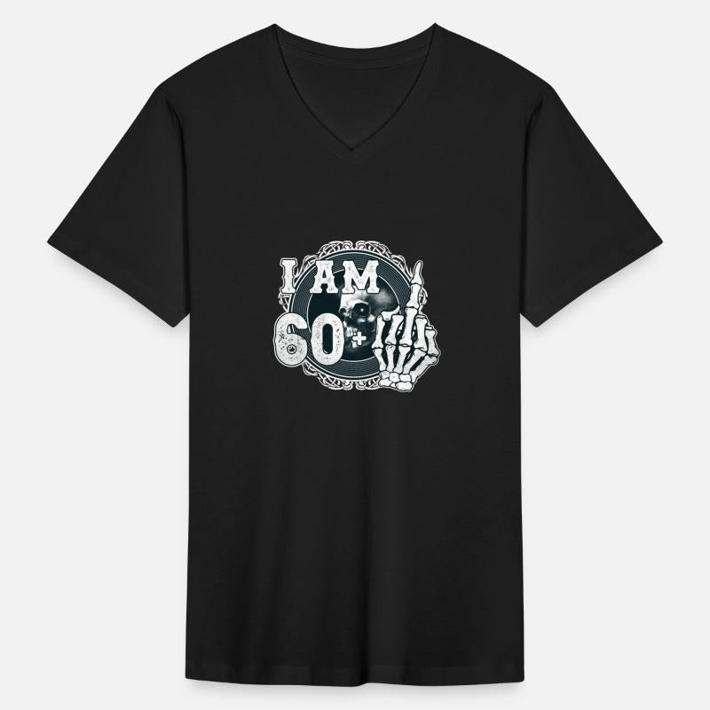 I'm 60 plus 1 middle finger Skull funny 61st