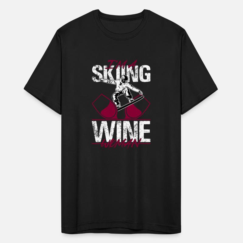 I'm A Skiing and Wine Woman Ski Wintersport