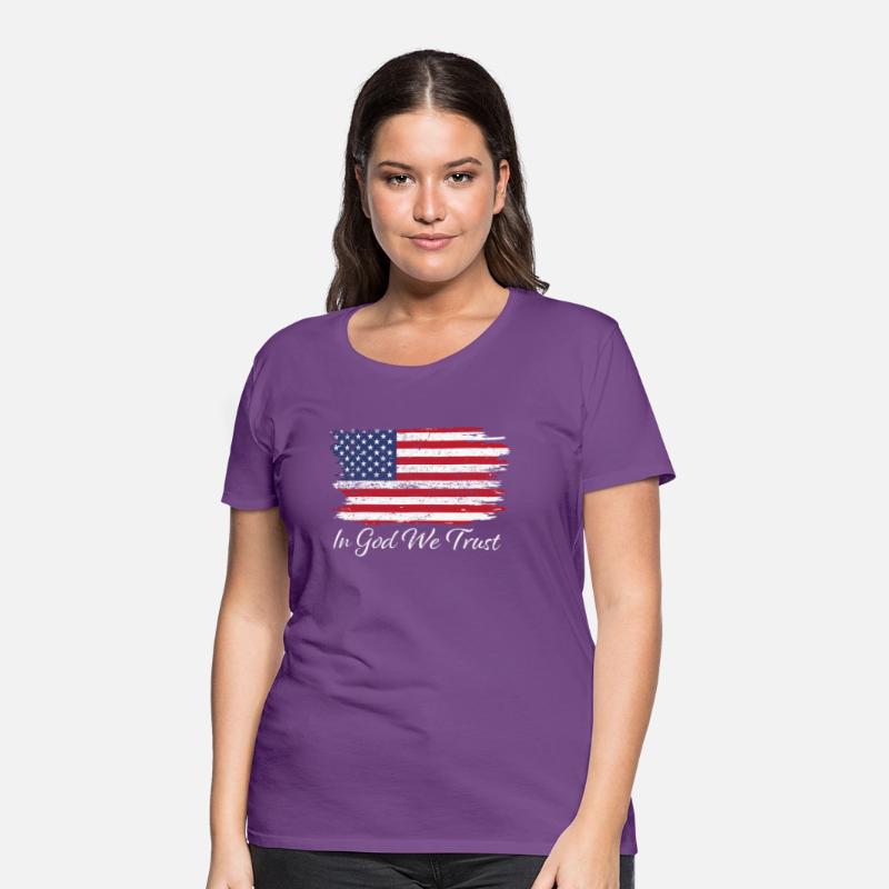 In God We Trust Us Flag Patriotic