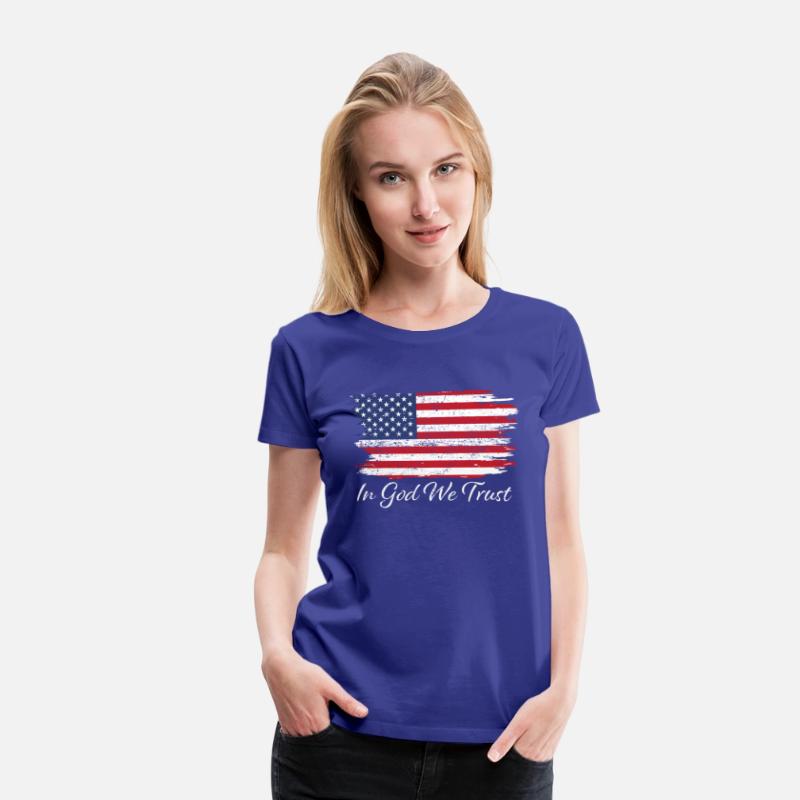 In God We Trust Us Flag Patriotic