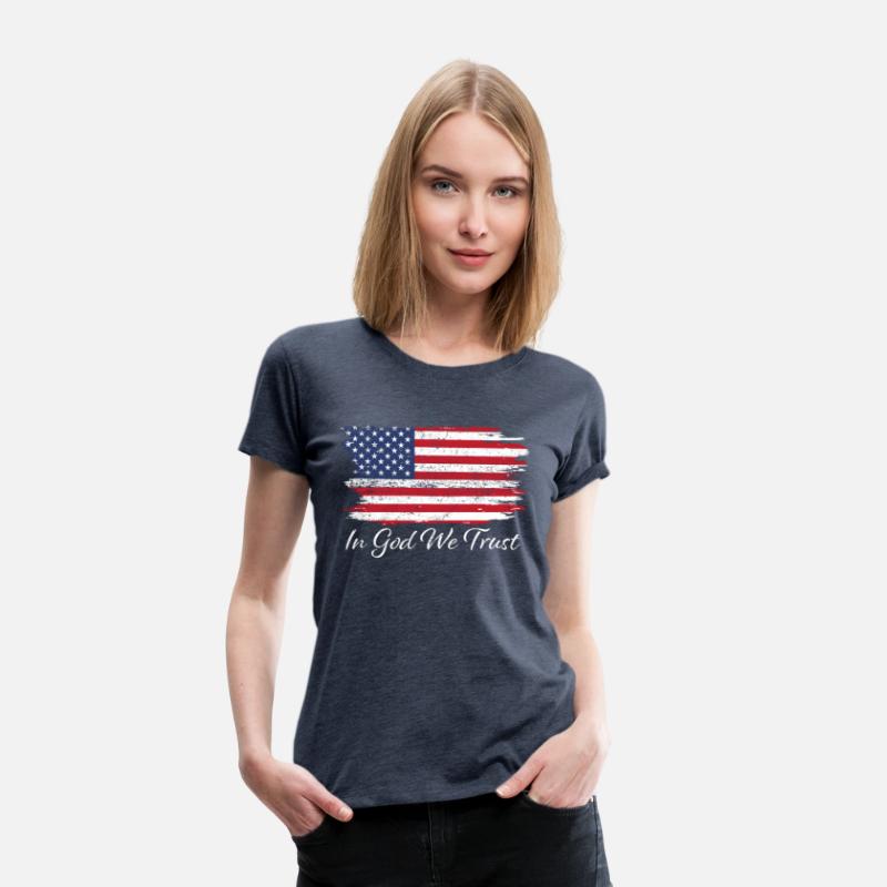 In God We Trust Us Flag Patriotic