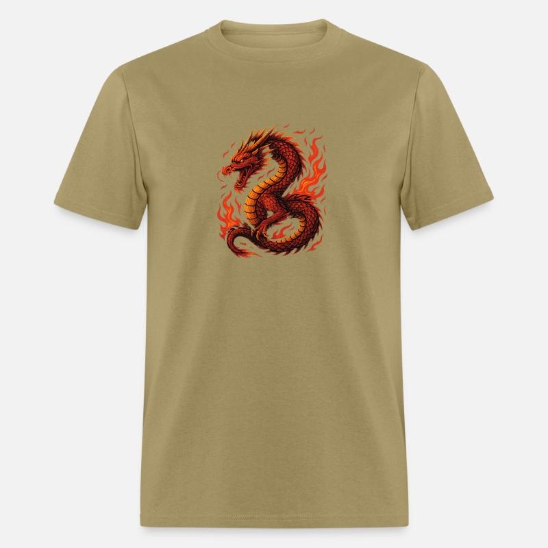 Inferno Wyrm – Mythic Fire Dragon T-Shirt