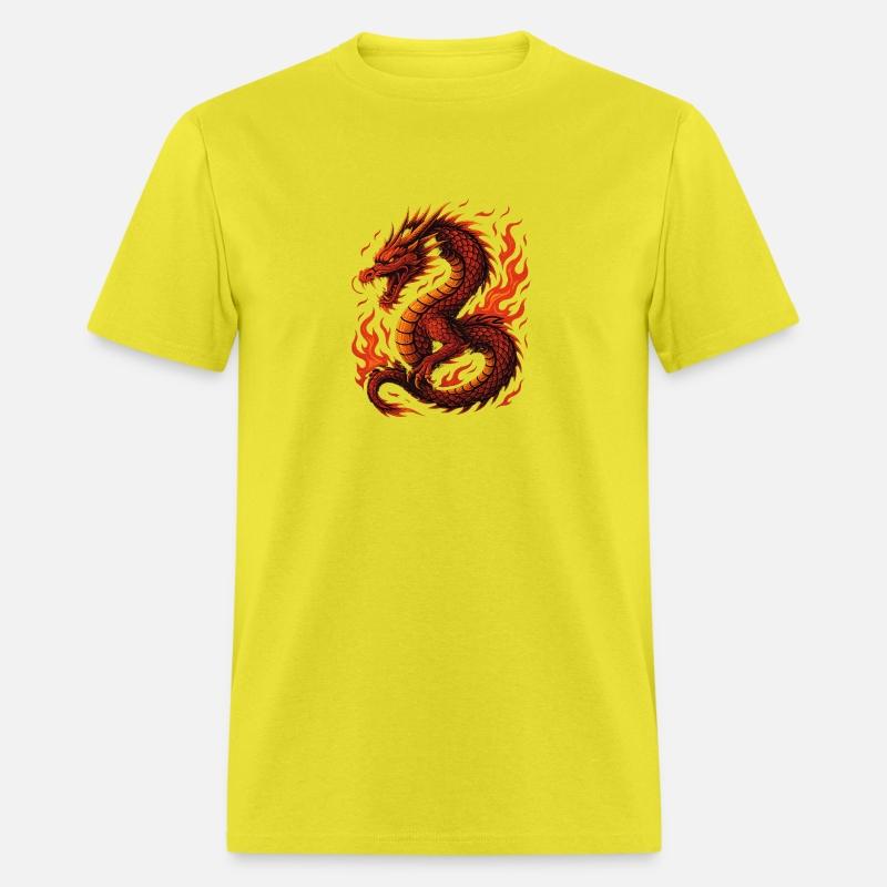 Inferno Wyrm – Mythic Fire Dragon T-Shirt