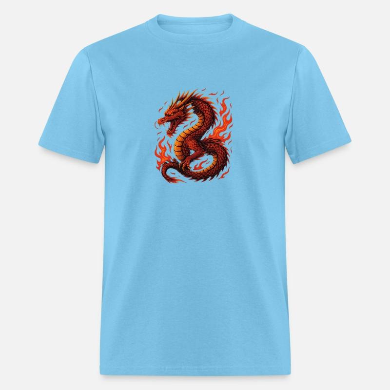 Inferno Wyrm – Mythic Fire Dragon T-Shirt
