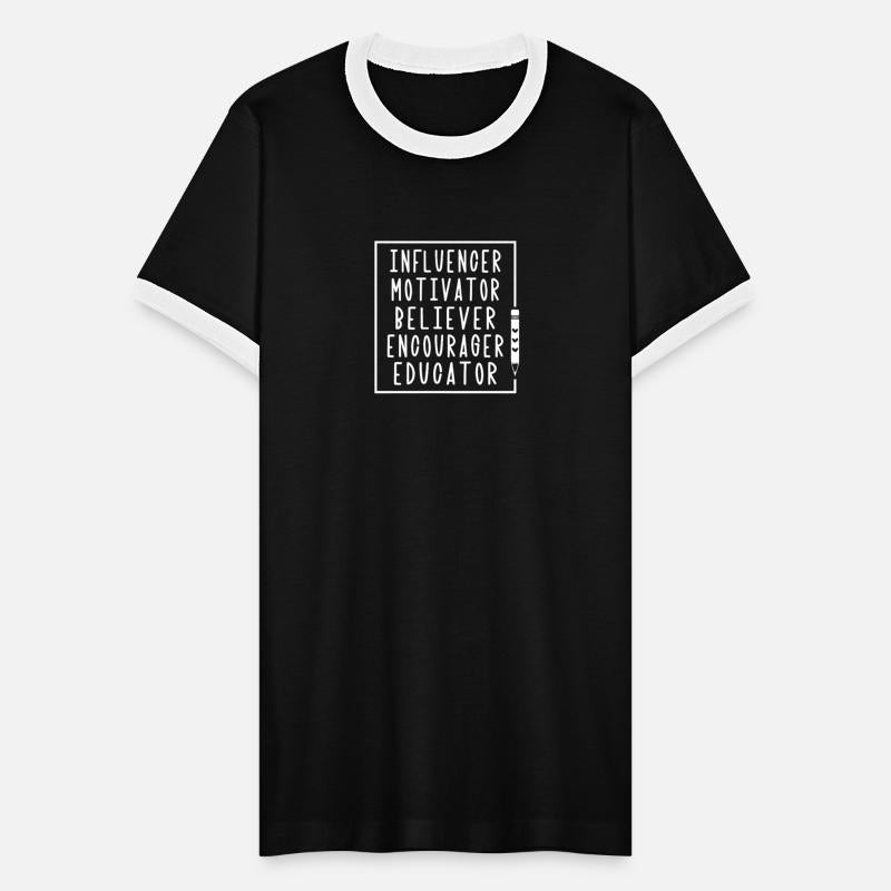 Influencer Motivator Believer Encourager Educator