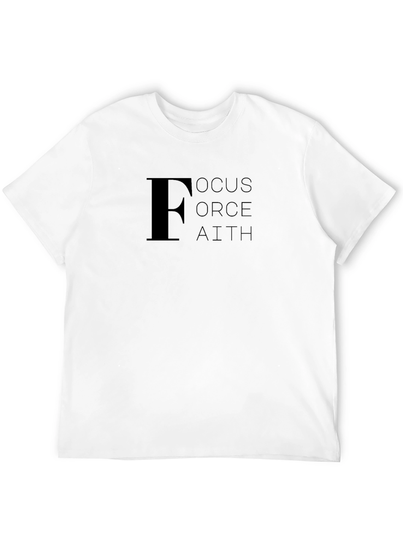 Focus Force Faith Graphic Tee - Black