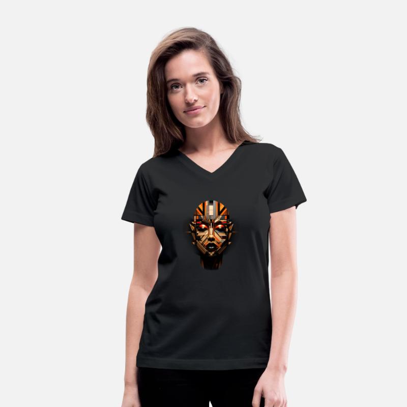 International Womens Day Woman Face Geometric