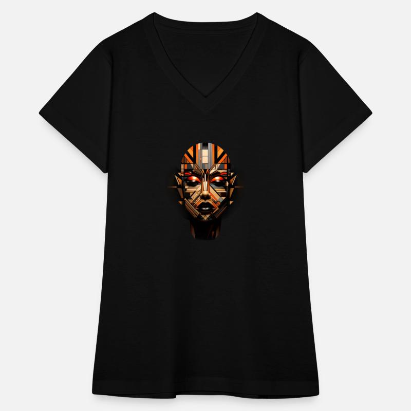 International Womens Day Woman Face Geometric