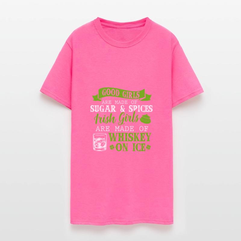 Irish Girls Are Made Of Whiskey On Ice Funny