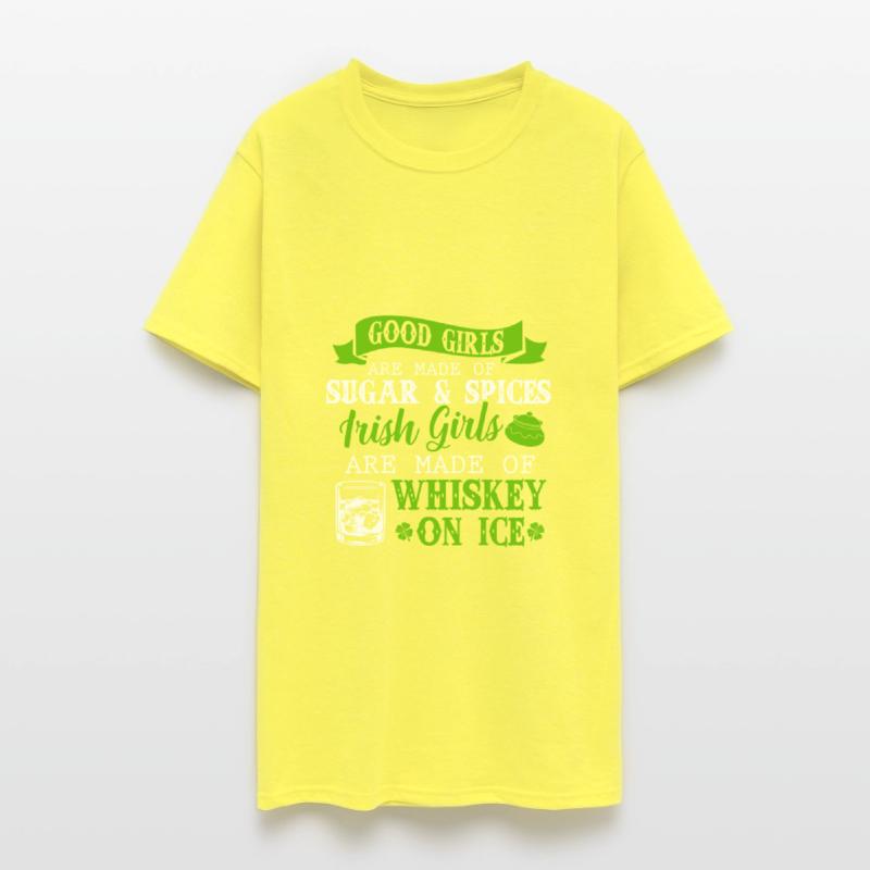 Irish Girls Are Made Of Whiskey On Ice Funny