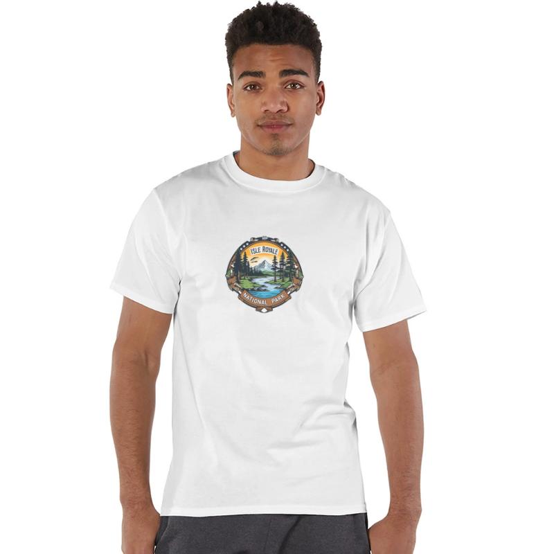 Isle Royale National Park Michigan USA Logo