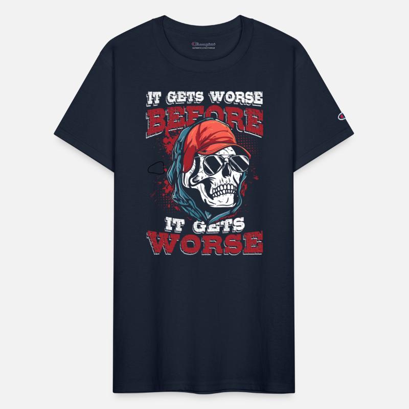 It get worse before it gets worse | ironic quote