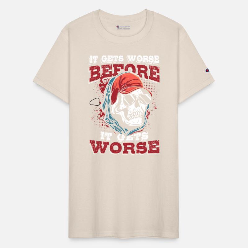 It get worse before it gets worse | ironic quote
