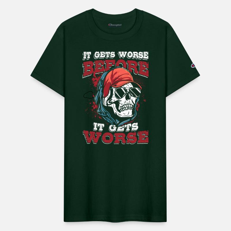 It get worse before it gets worse | ironic quote