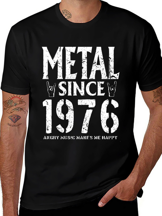 Metal Since 1976 Graphic T-Shirt
