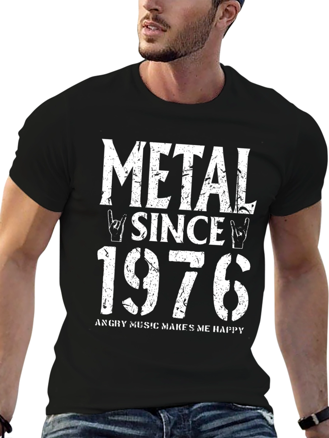 Metal Since 1976 Graphic T-Shirt