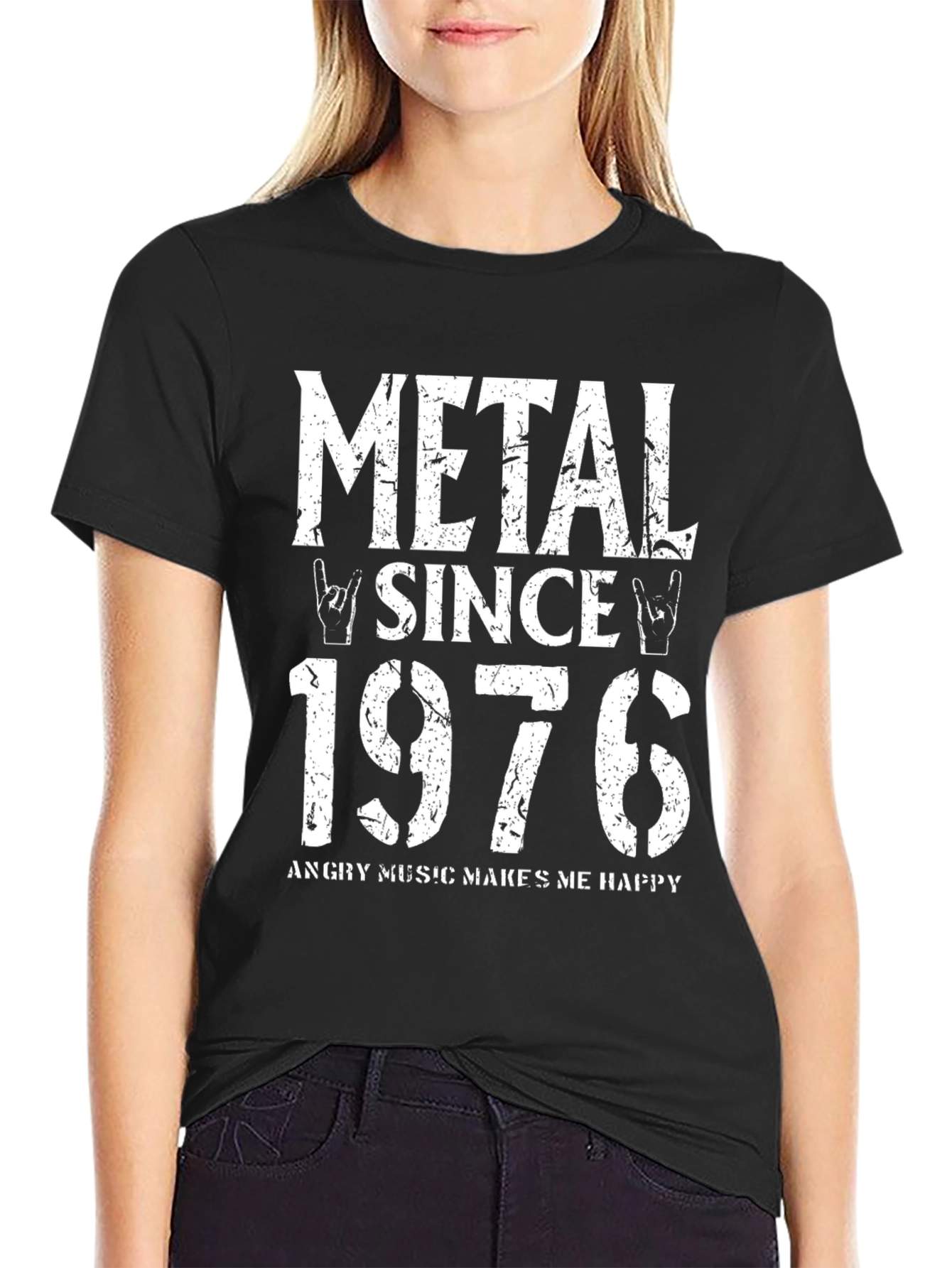 Metal Since 1976 Graphic T-Shirt