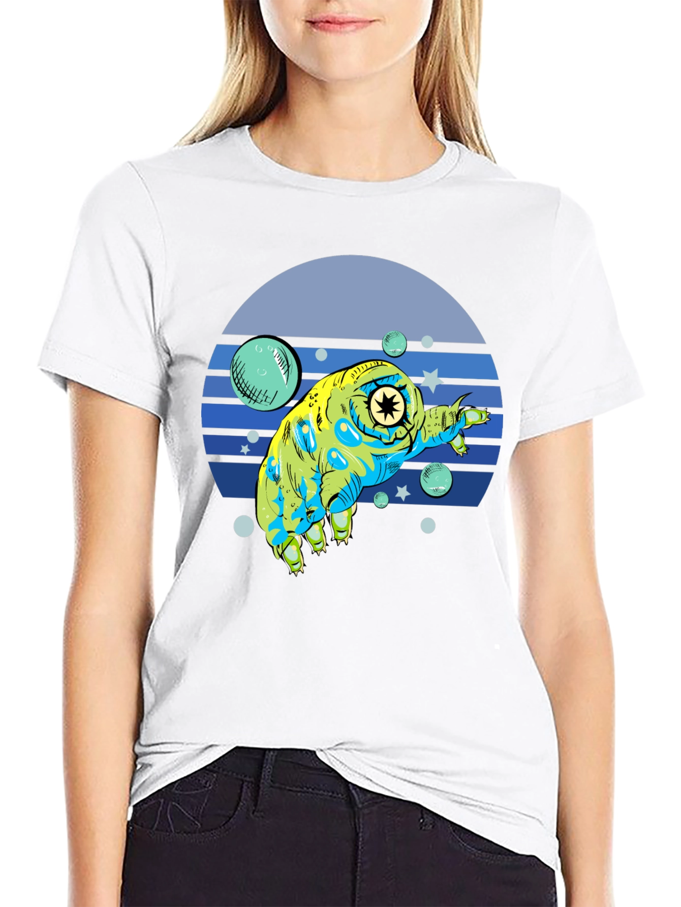 Tardigrade Space Tee - Water Bear Shirt