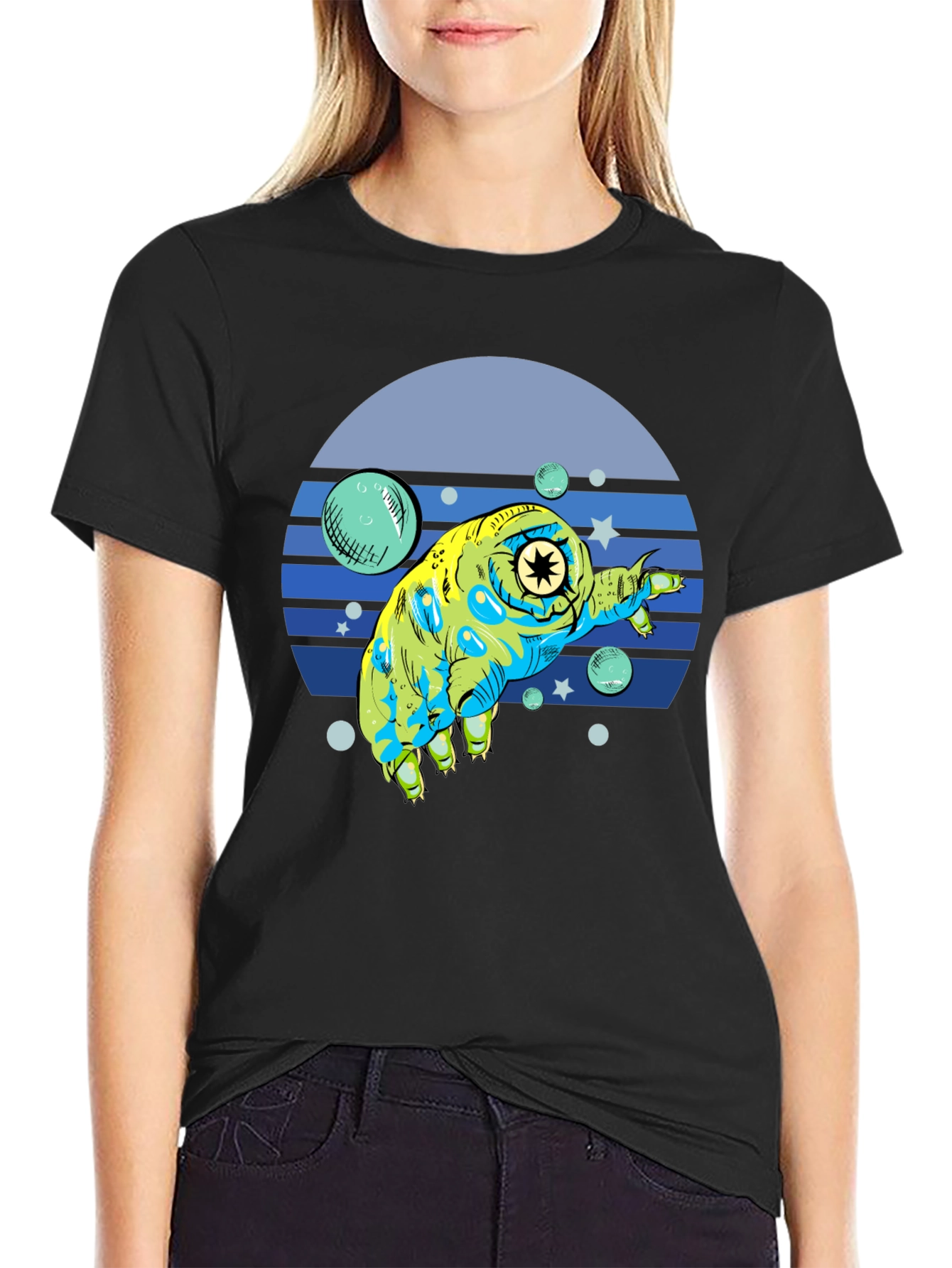 Tardigrade Space Tee - Water Bear Shirt