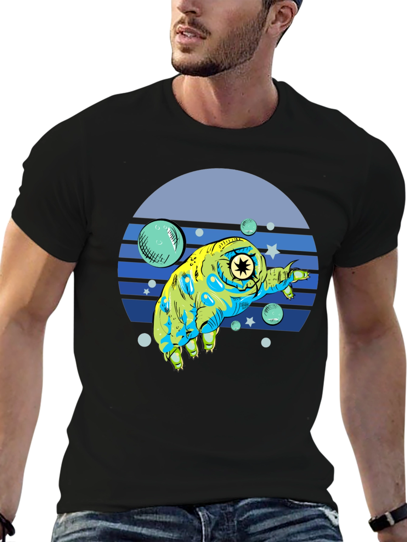 Tardigrade Space Tee - Water Bear Shirt