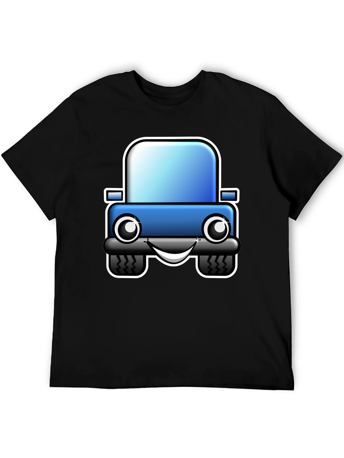 Cartoon Car T-Shirt - Fun Graphic Tee