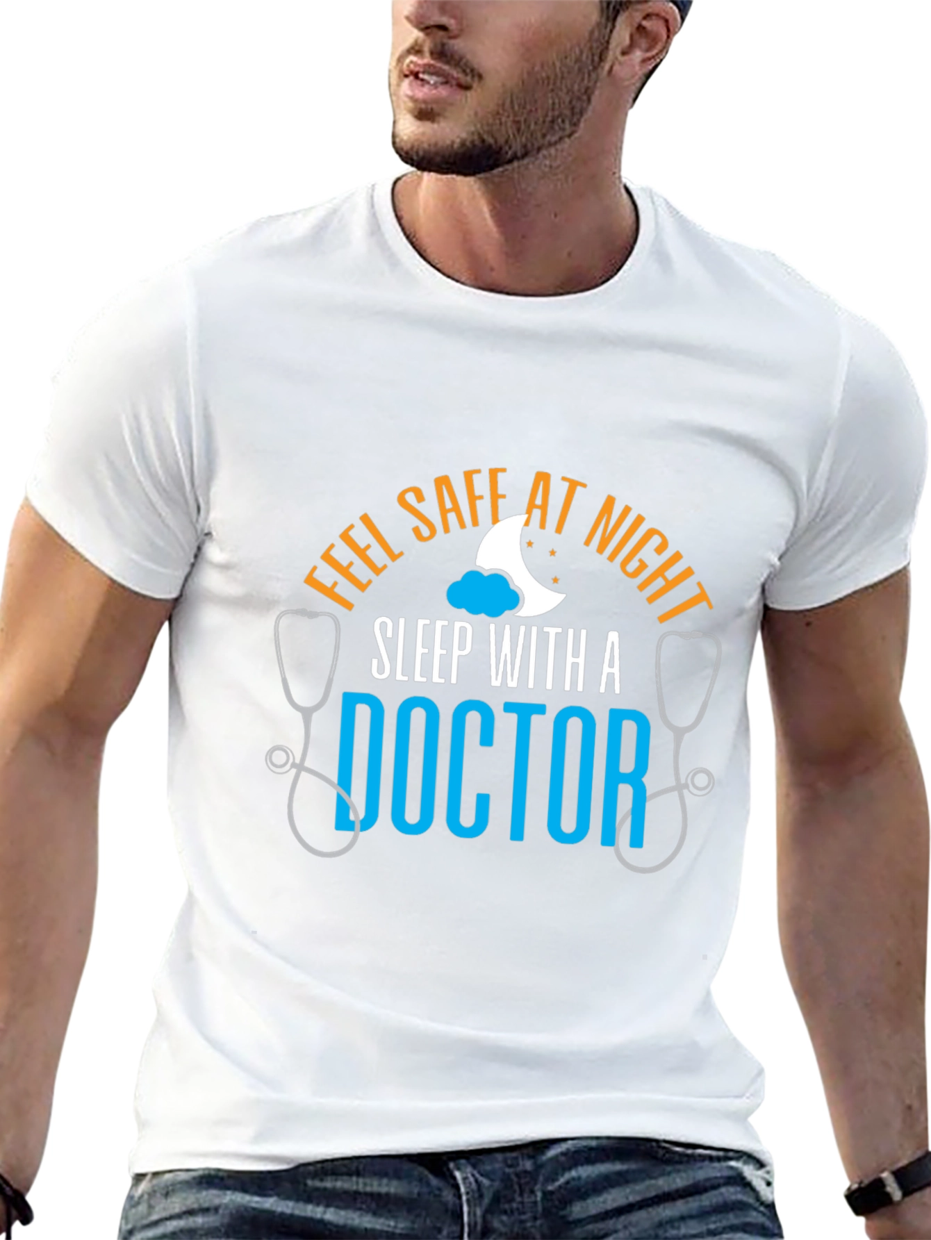 Feel Safe At Night Doctor T-Shirt