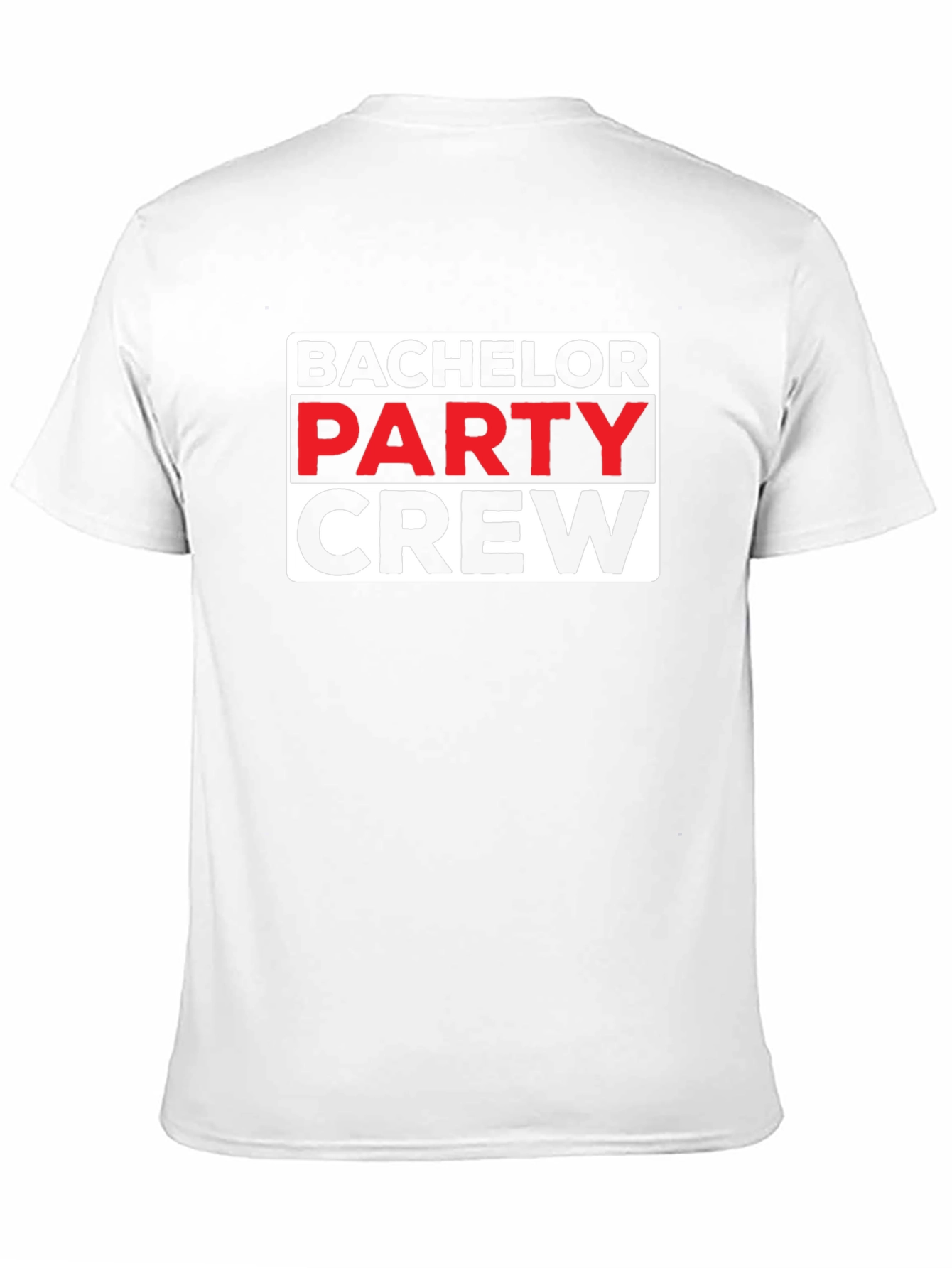 Bachelor Party Crew Graphic T-Shirt