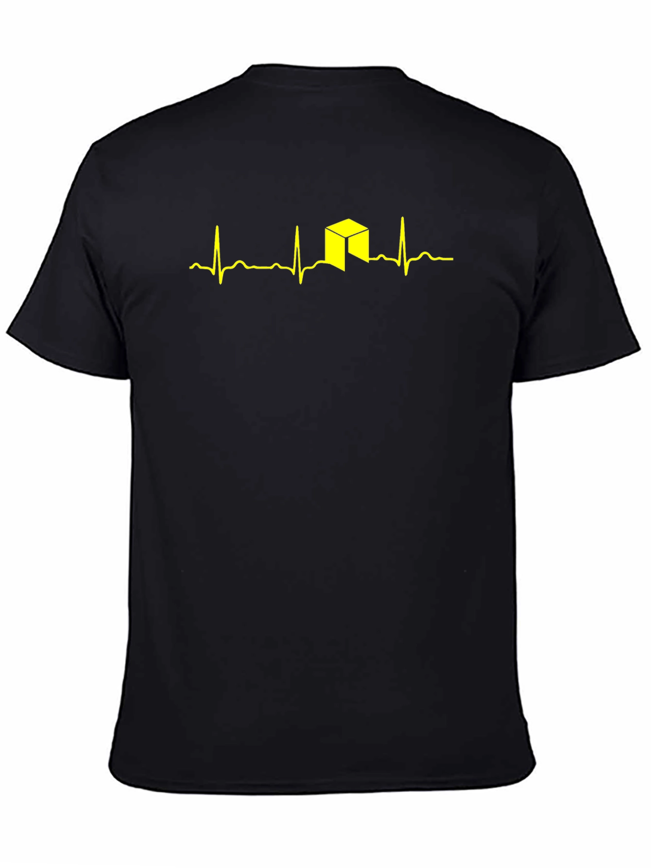 Neo Crypto Heartbeat T-Shirt - Blockchain Lover Tee